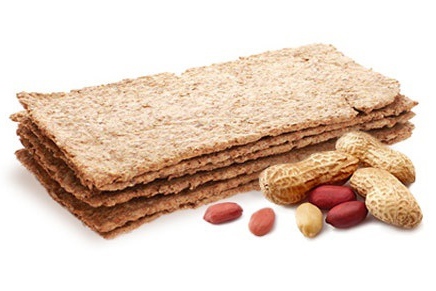 Хлебцы с арахисом