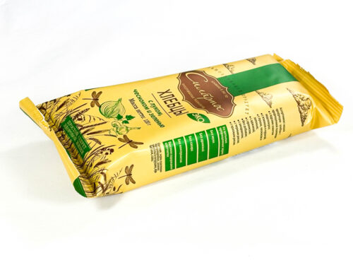 Хлебцы с луком и чесноком