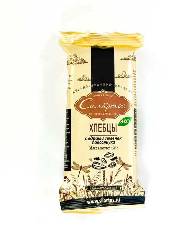 Хлебцы с семечками подсолнуха