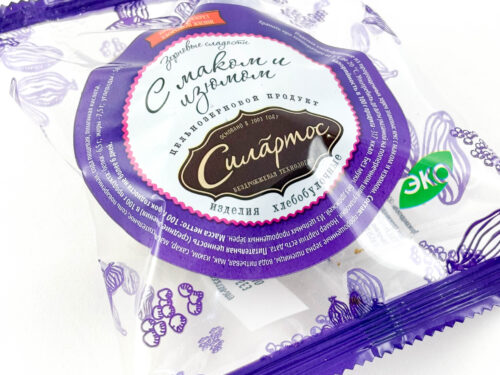 Кекс с маком и изюмом